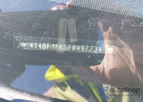 2015 Toyota Camry Le from USA, damaged, VIN 4T4BF1FK5FR497734